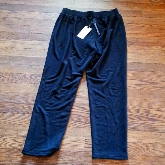 E. MALINE NWT Petite M Women's Leisurewear Soft Black Pants - Picture 1 of 13